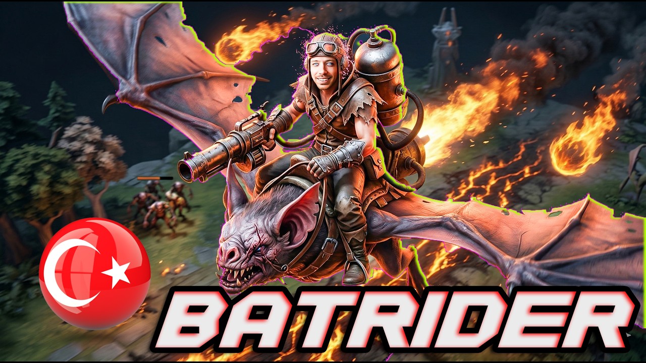 Dota 2 Türkçe TR | Batrider Offlane | Dereceli & immortaL