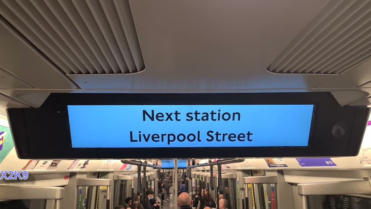 Elizabeth line Opening Day Onboard Announcements 24/05/2022
