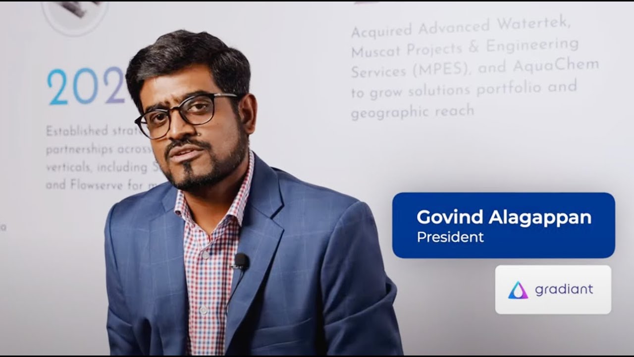 Portfolio Spotlight Ep 3  Gradiant with President, Govind Alagappan