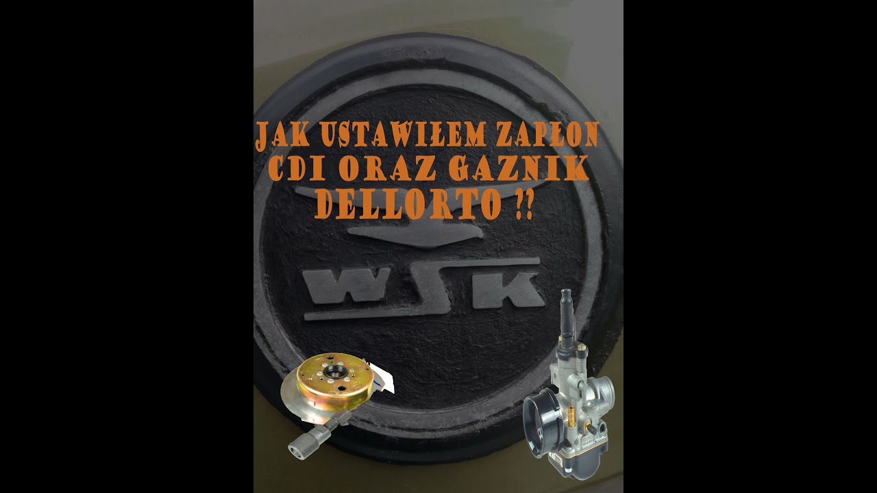 WSK 125 | Jak ustawiłem CDI oraz Dellorto?
