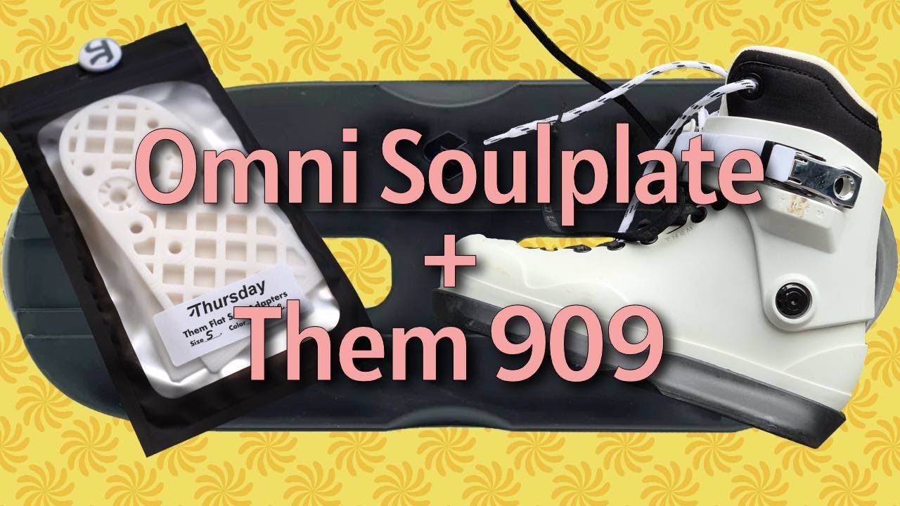 OMNI SOULPLATE + THEM 909 MOD #inlineskating #rollerblading