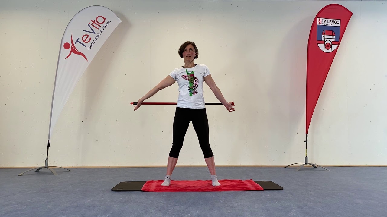 TV Lemgo: Funktionelle Gymnastik mit Stab