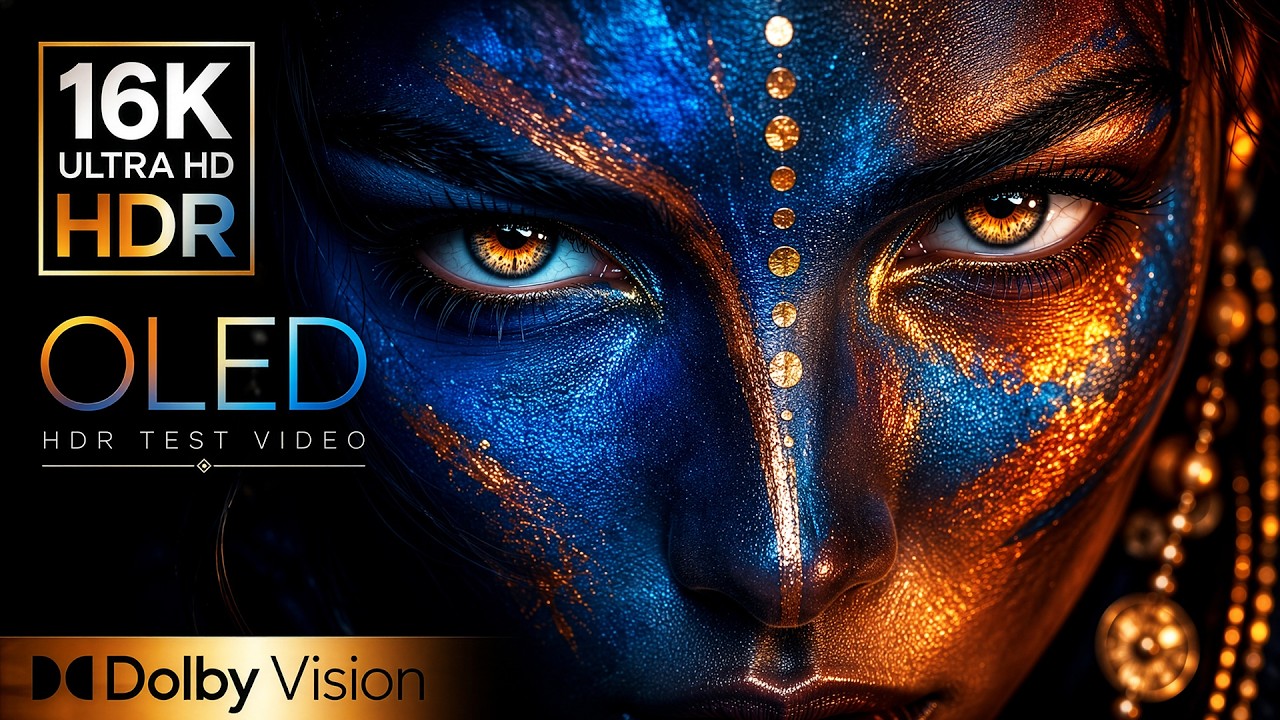 INTENSE OLED VISUALS Dolby Vision&reg; | 16K HDR 120fps (8K/4K Video TV)