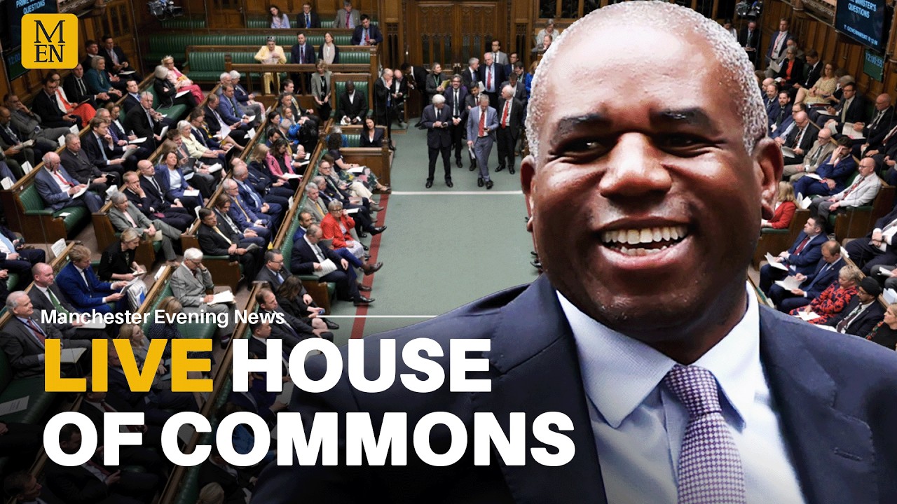 WATCH LIVE: David Lammy takes questions from MPs in the House of Commons