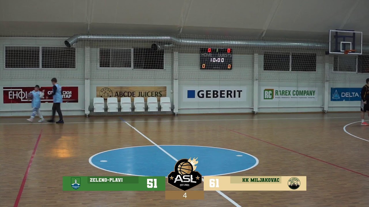 Zeleno - Plavi vs KK Miljakovac (ASL Amateur League)