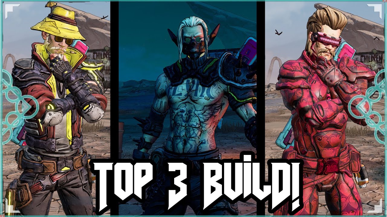 BORDERLANDS 3 | Mon TOP 3 BUILD Zane!!