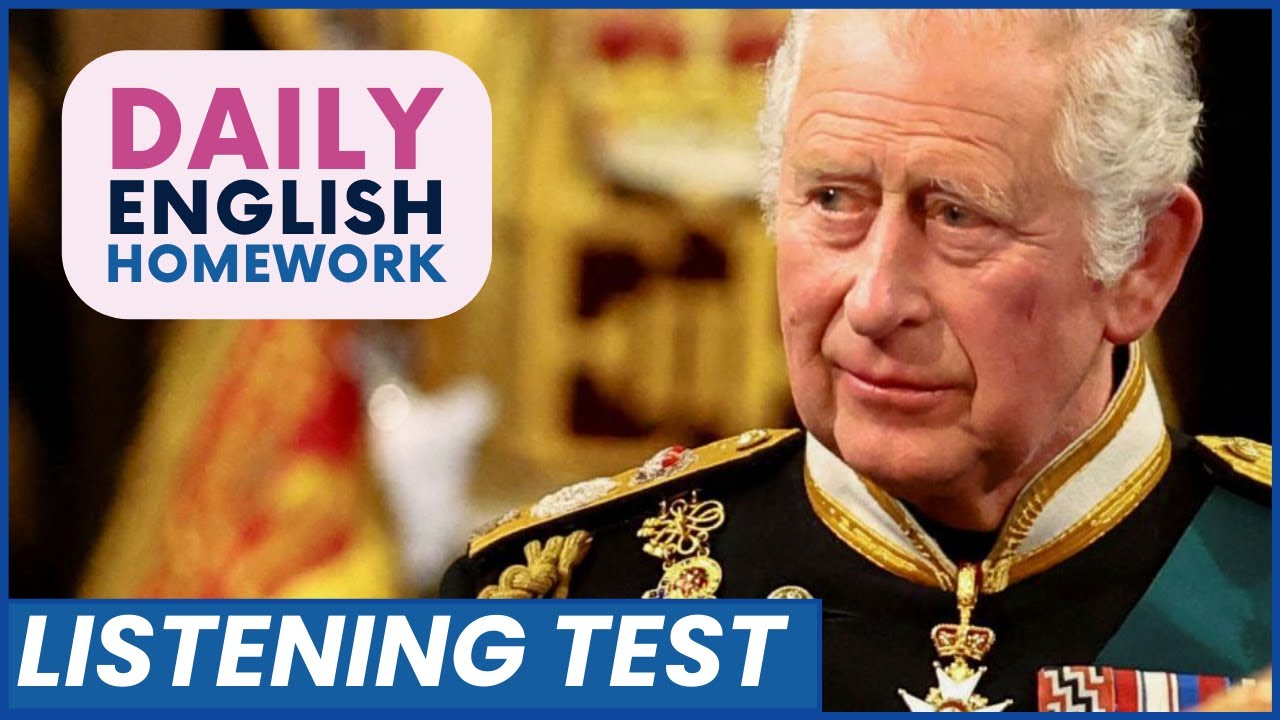 King Charles Speaks English | Listening Test