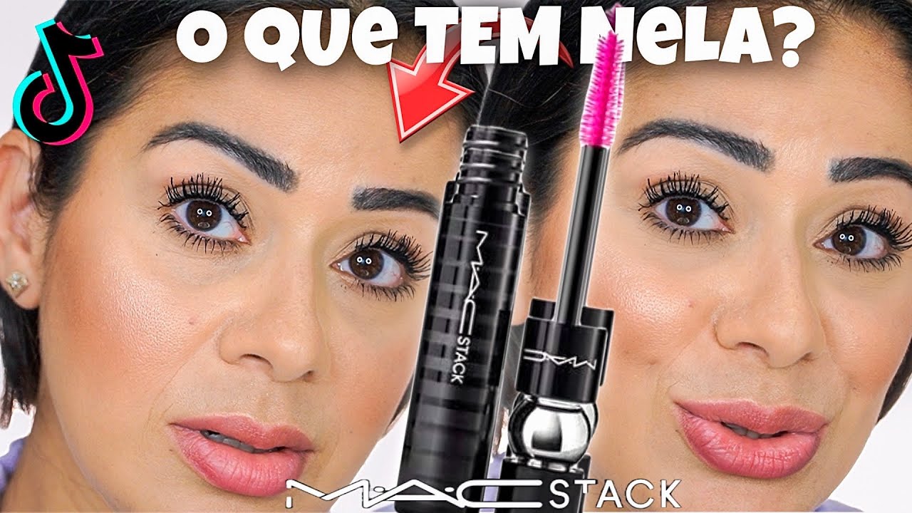 Testei MÁSCARA MAC STACK | VIRALIZOU NO TIKTOK