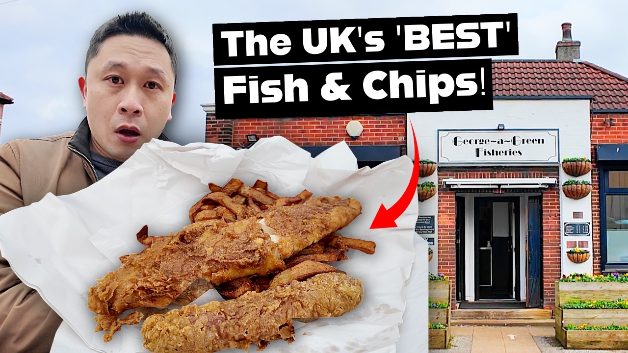 I try the UK's 'BEST' Fish and Chips - it was NOT normal!