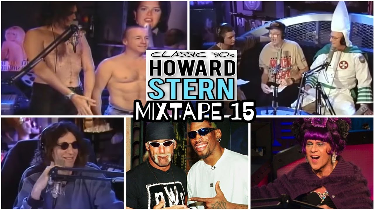 Classic '90s HOWARD STERN: Mixtape #15 (Richard Simmons, Hulk Hogan, Intern Beauty Pageant, Jackie)