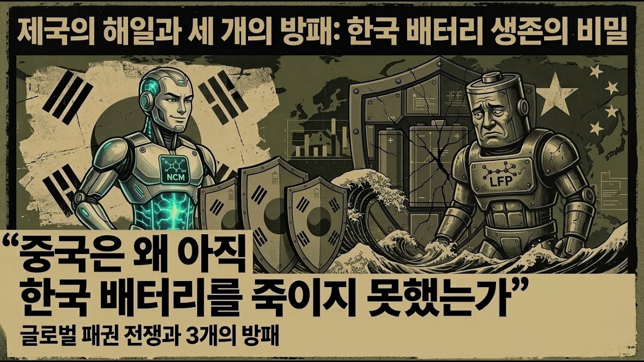 중국이 아직 한국 배터리를 죽이지 못한 진짜 이유