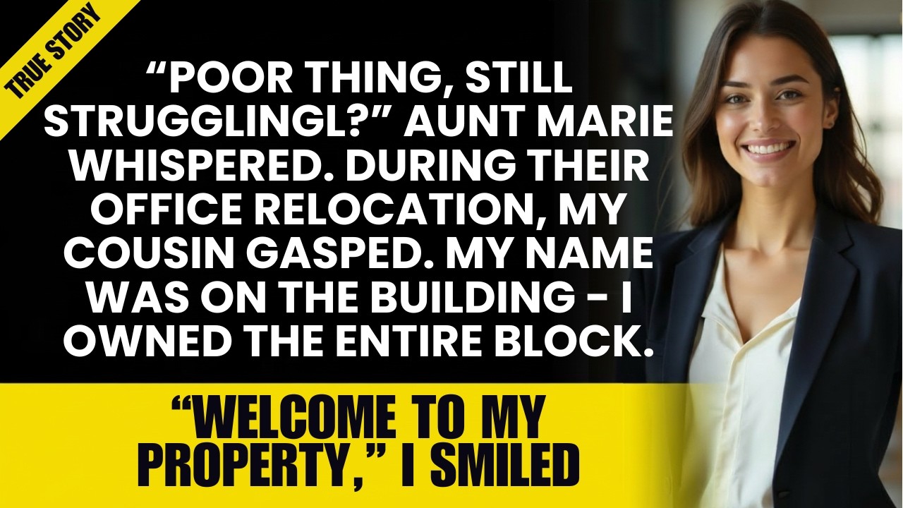 My Family Thought I Was Struggling - Until They Saw My Name On The Building