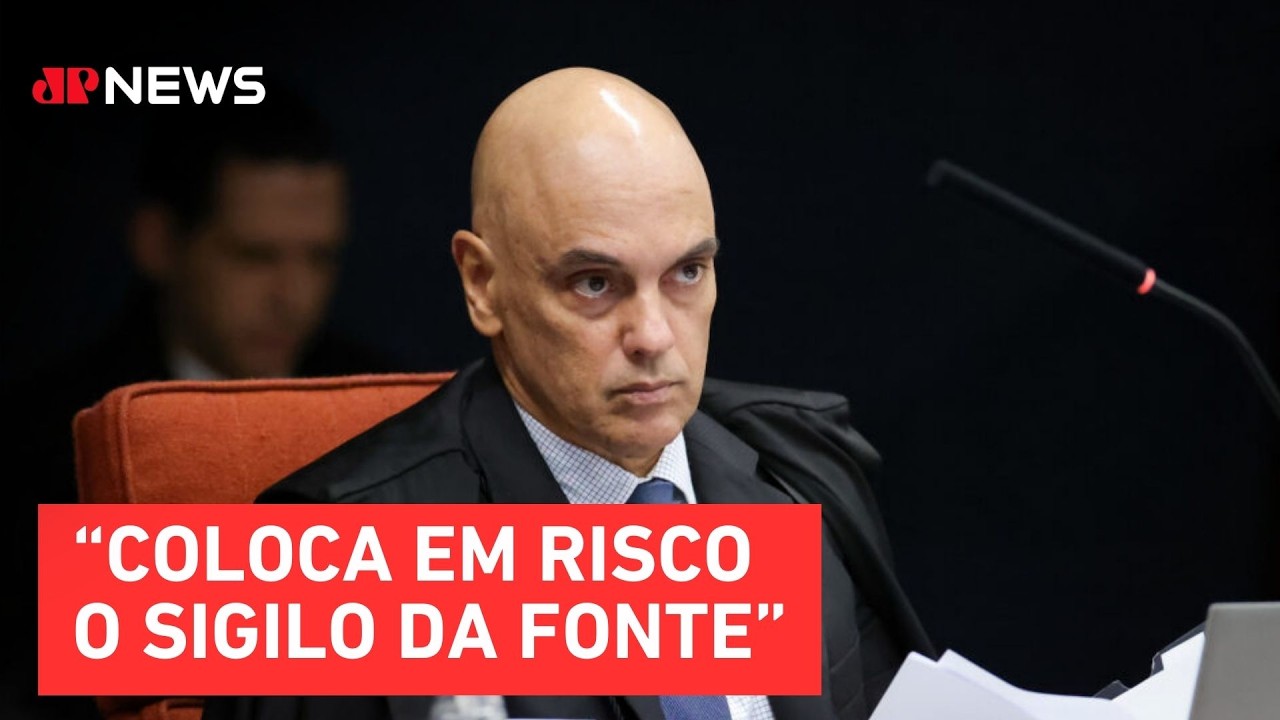 Entidades de imprensa reagem contra busca e apreensão de Moraes em site