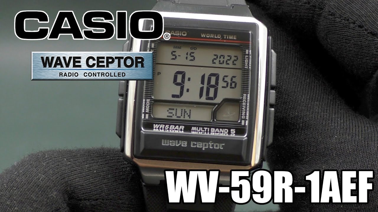 CASIO WV-59R-1AEF Wave Ceptor