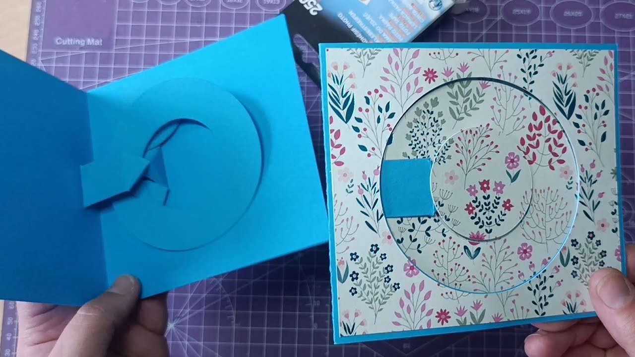 CARTE POP-UP TOURNANTE