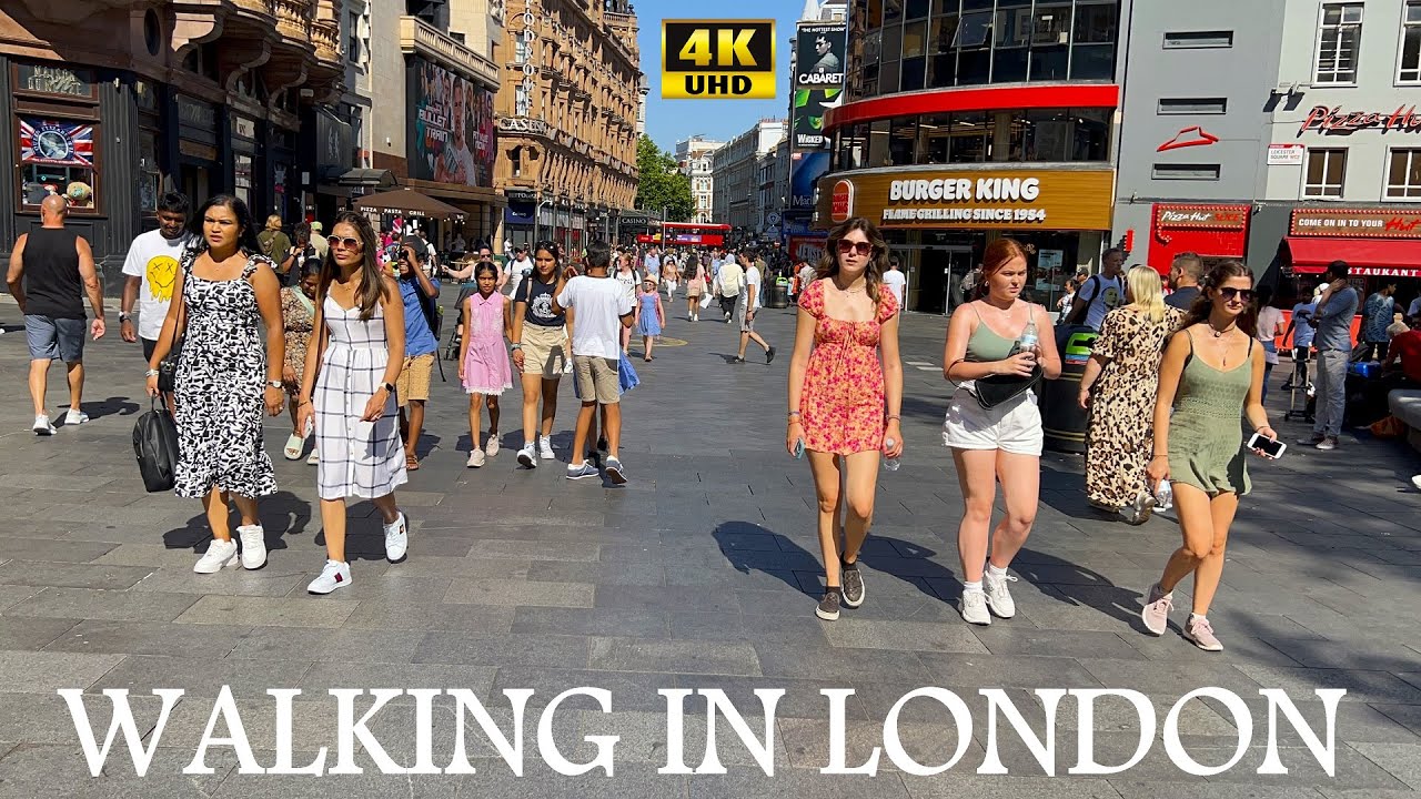 Walking in London, England (UK) - 4K UHD - Walking Tour - One of the my Favorite City in the World