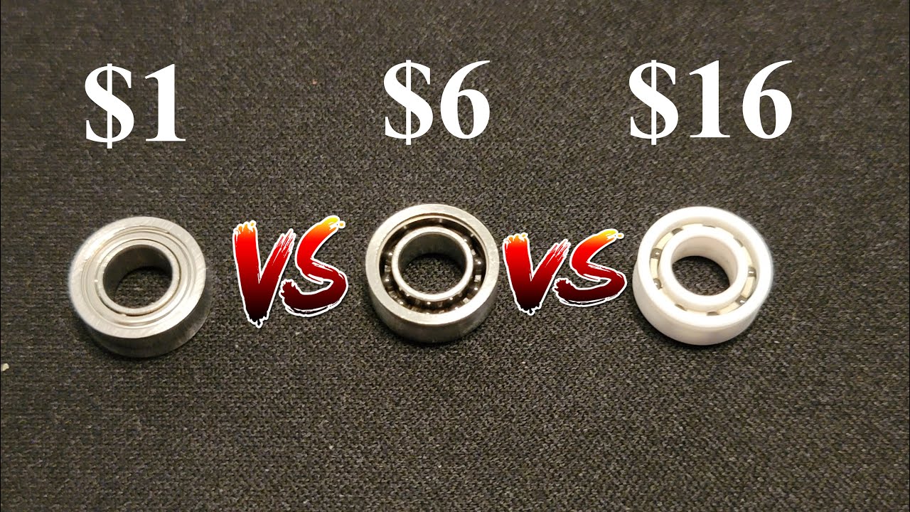 $1 Vs $6 Vs $16 YoYo Bearings. Cheap vs Expensive bearing comparison.