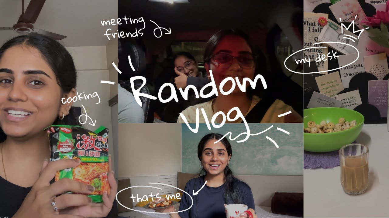 Random vlog in my Life | Cooking Ramen Noodles 🍜 || Amishastales