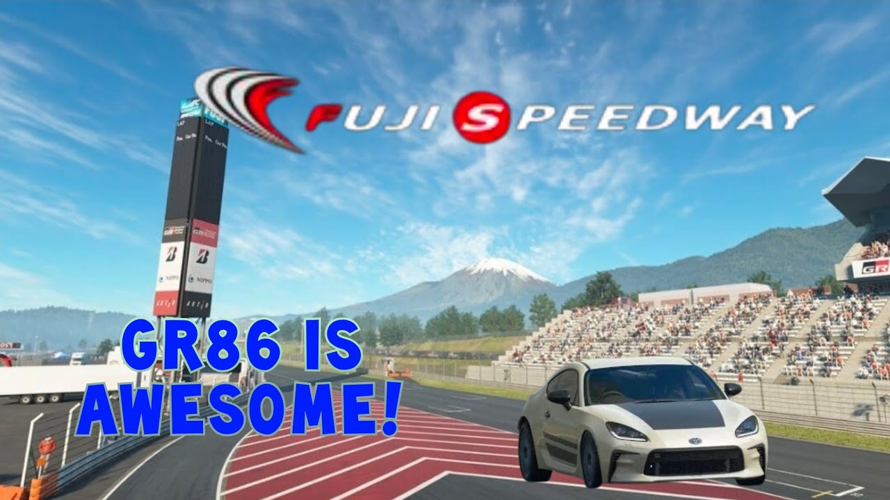 Racing the GR86 around Fuji Speedway - Assetto Corsa EVO