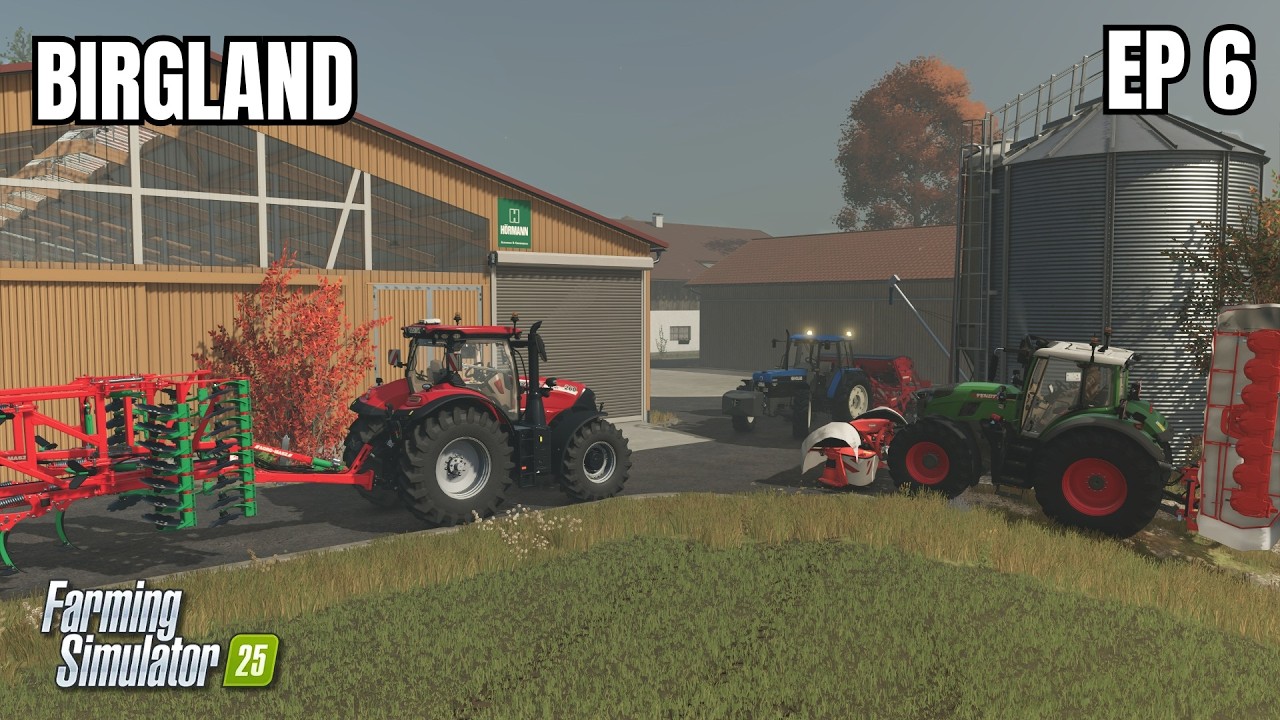 🚜 Grass Mowing & Plowing Contracts + Meeting Walter | Birgland FS25 | Ep.6