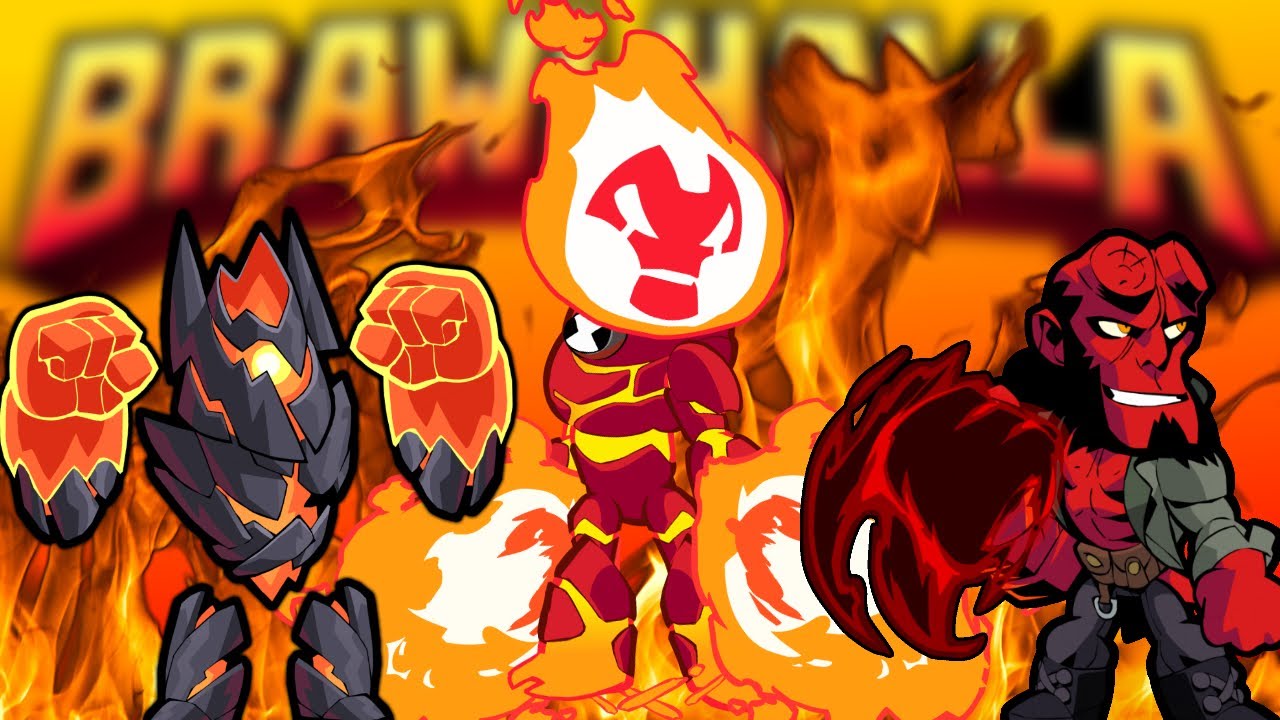 🔥  TURNING UP THE HEAT!! 🔥 FIRE TEAM STRIKEOUT • Brawlhalla 1v1 Gameplay