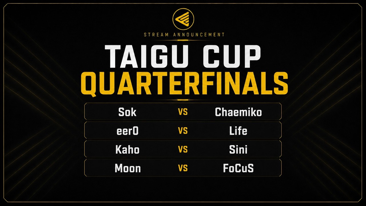 Warcraft 3 🏆  $7,500 Taigu Cup Quarterfinals ⚔️ eer0 vs Life // Moon vs FoCuS // Sok vs Chaemiko