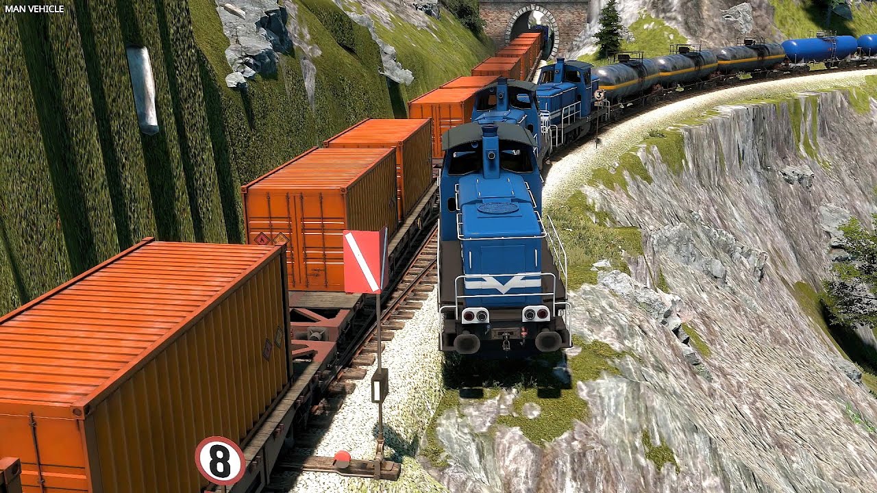 Derails and Blasts | Crash Compilation - Derail Valley 🔥 Part-15