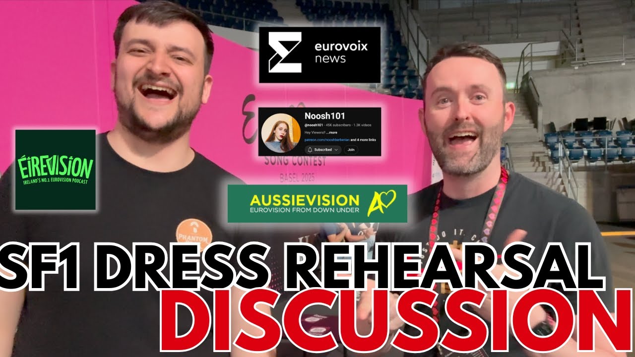 Dress Rehearsal SF1 Review with ESC Content Creators  | Eurovision 2025