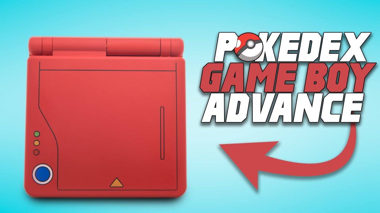 Esta Pokedex Es Una Game Boy Advance SP