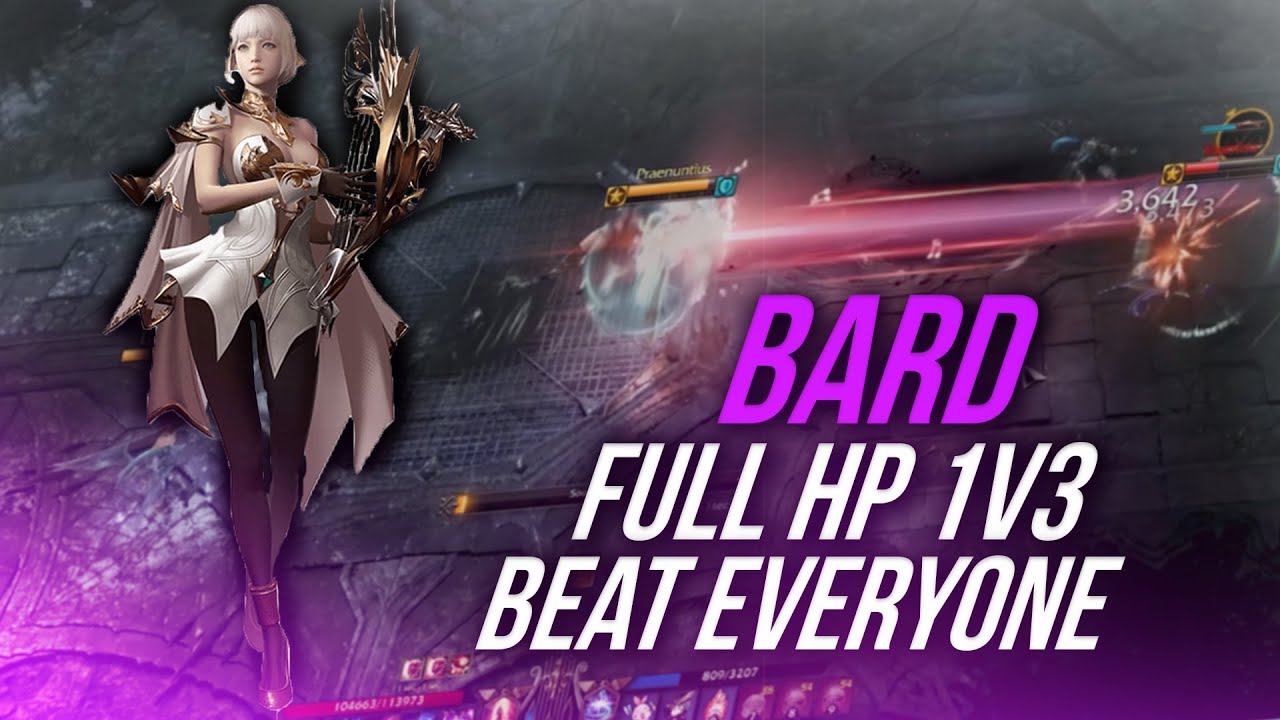 ⚔️ BARD 1V3 FULL HP GAMES! BEAT EVERYONE - LOST ARK RONIN