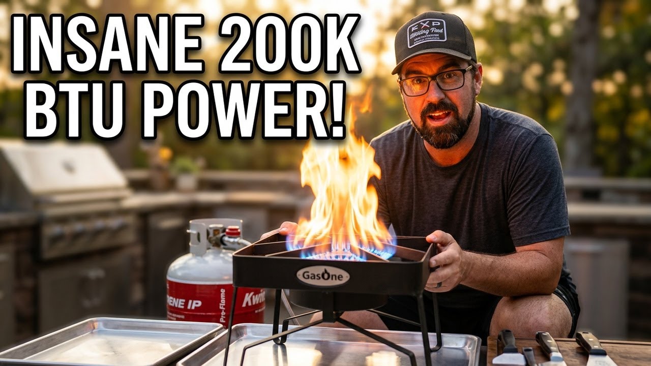 GasOne 200K BTU Propane Burner 🔥 | link in description 👇👇