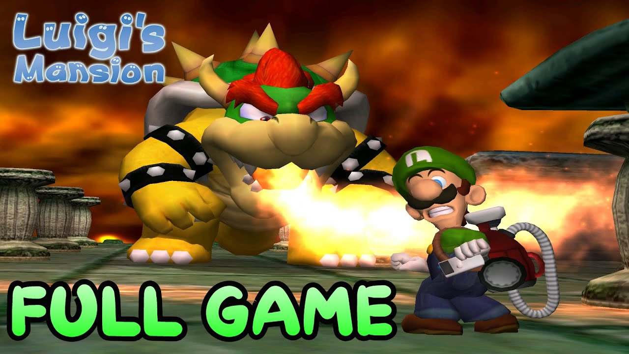 Luigi's Mansion - Longplay (Full Game) (GameCube)