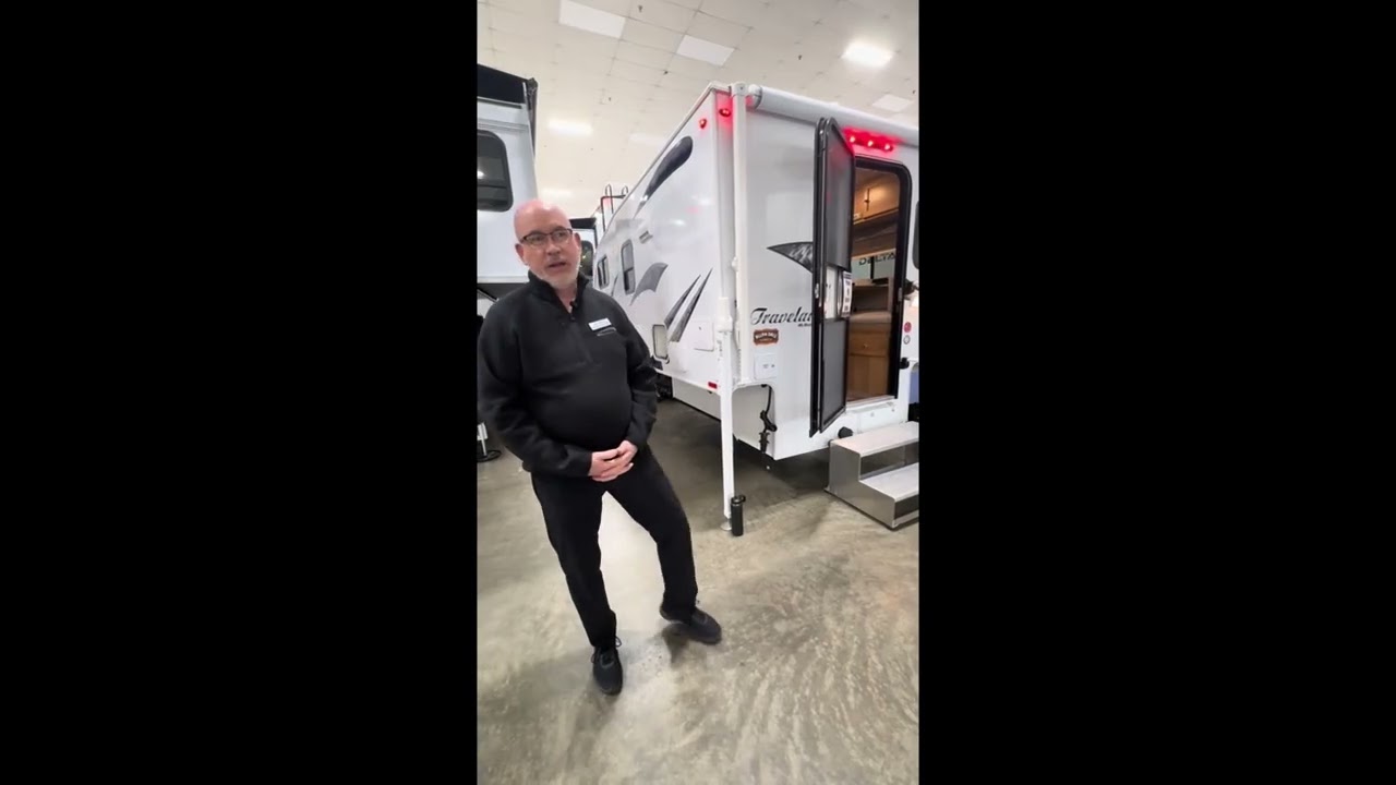 Brian from Westland RV showing us the Travelaire 8.0 WS!  Stk#8249 #truckcamperlife #exploremore
