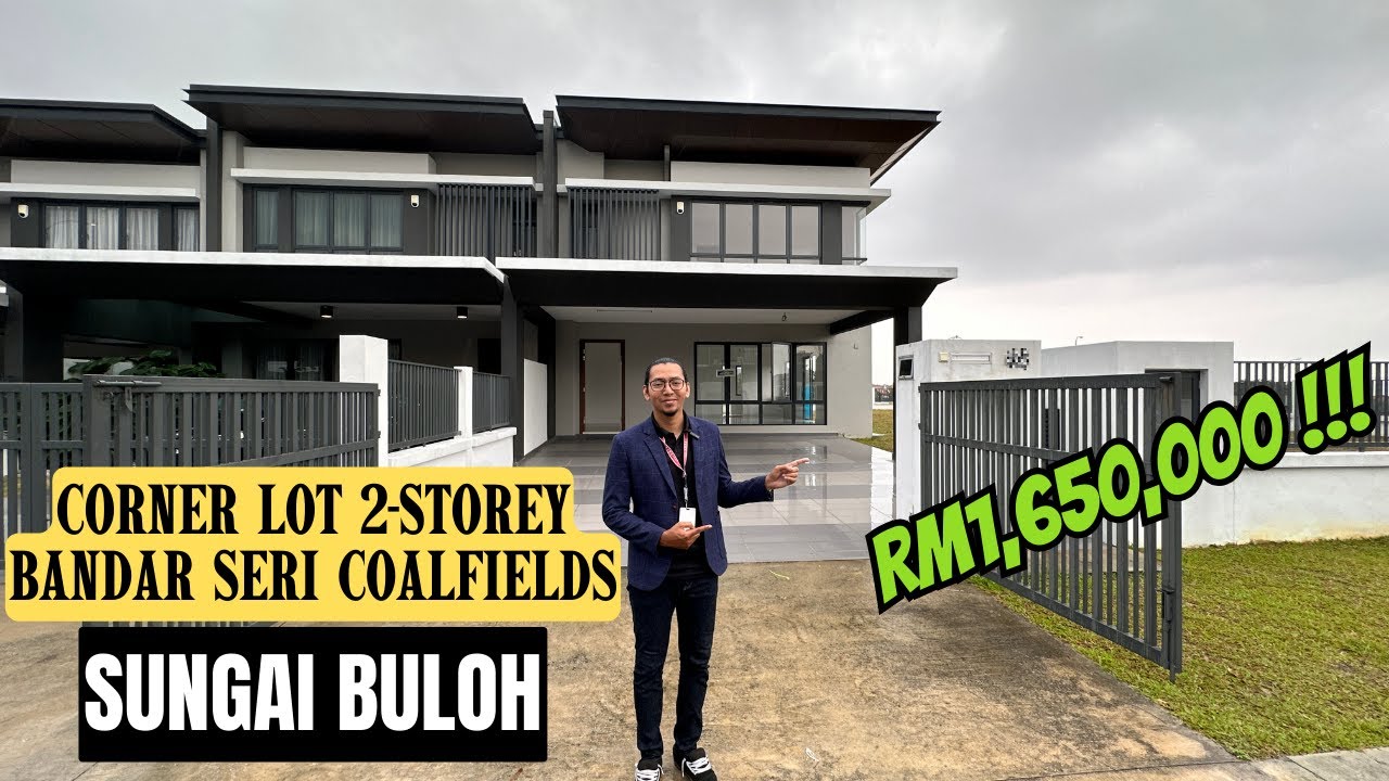 RM1,650,000 | CORNER LOT 2-STOREY BANDAR SERI COALFIELDS | 6780 SQFT | FREEHOLD | HUGE LAND