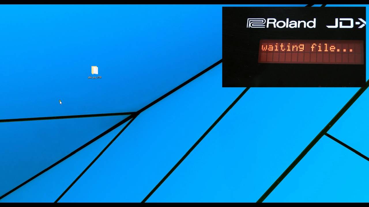 Roland JDXI 1.50 update installation