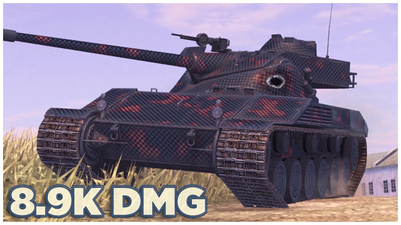 Bat.-Châtillon 25 t • 8.9К УРОНА • 6 ФРАГОВ • WoT Blitz