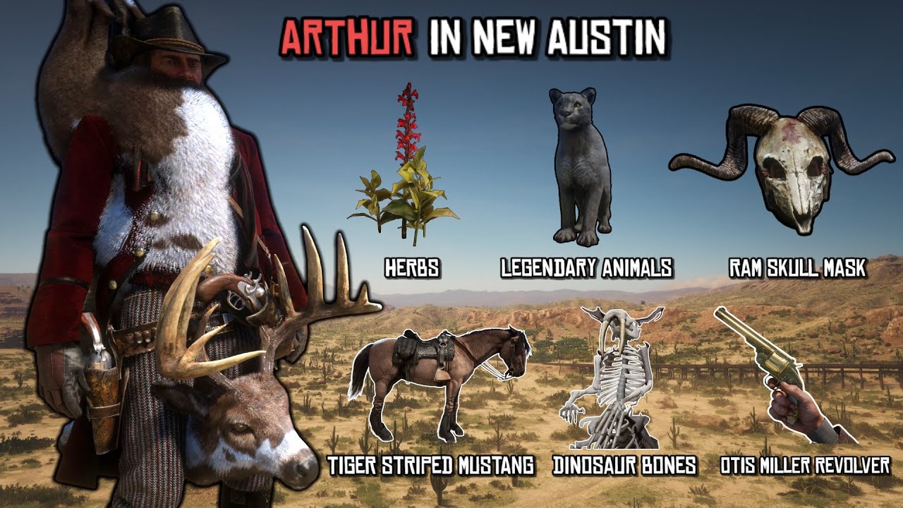 Arthur Went to New Austin in Chapter 2 to Collect Everything | Red Dead Redemption 2