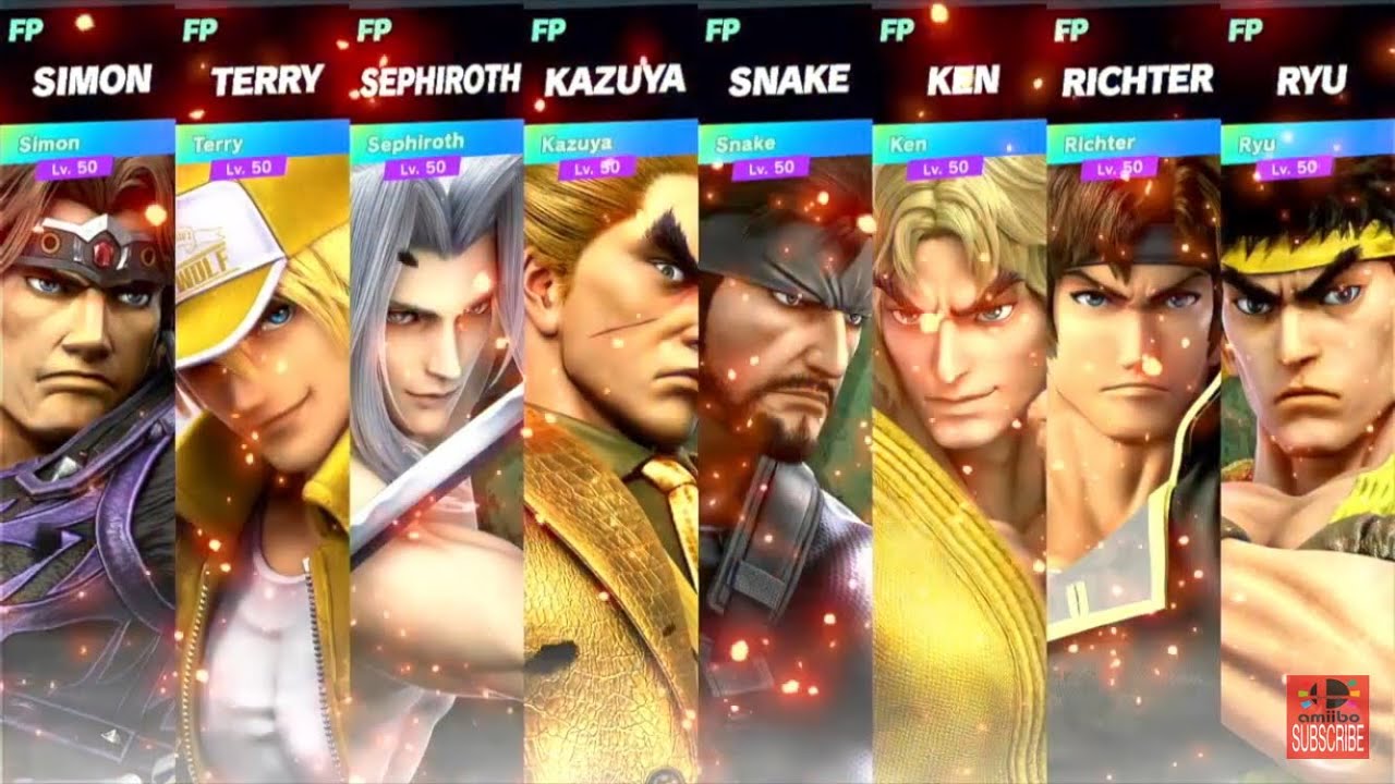 Super Smash Bros Ultimate Amiibo Fights Request #26326 3rd Party Muscle Men Clash