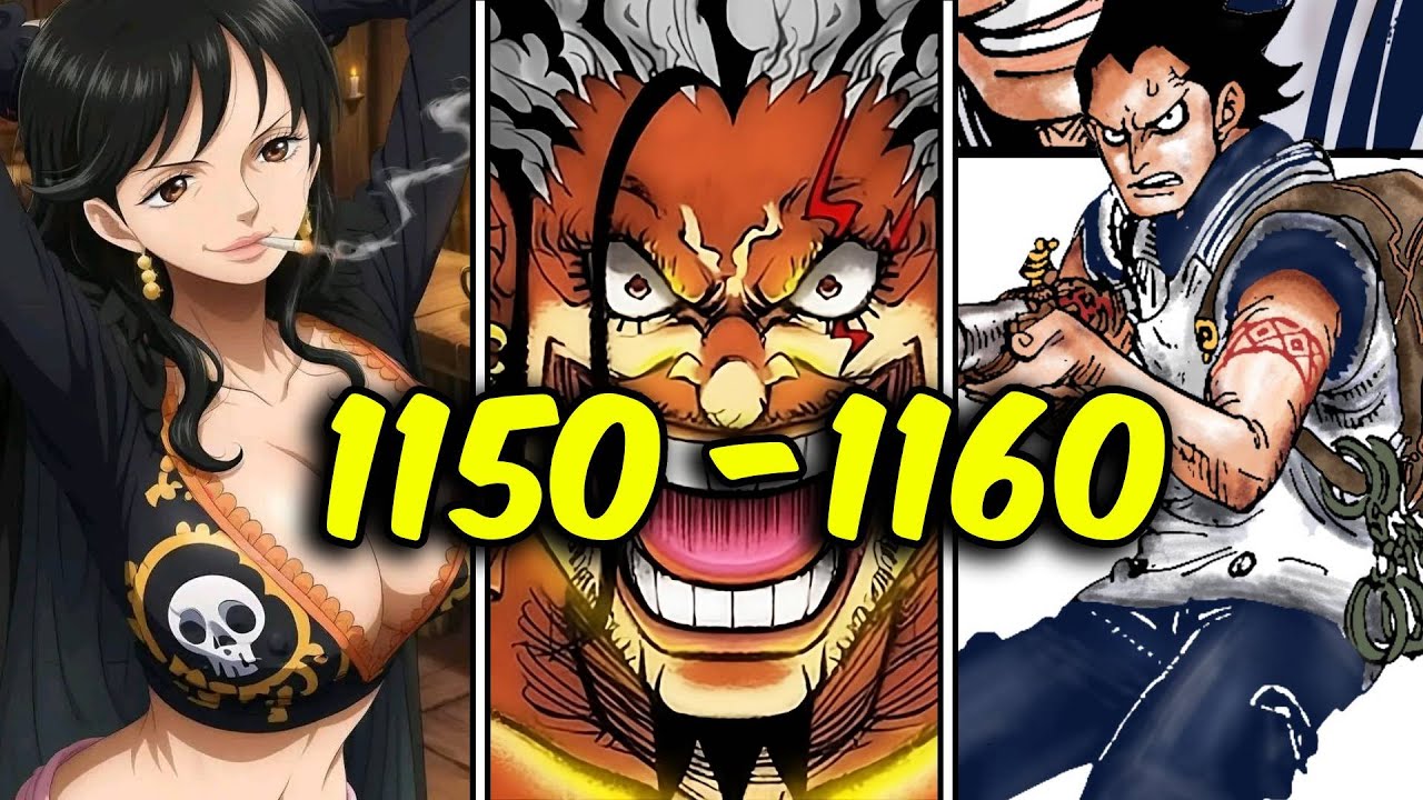 RESUMEN COMPLETO de One Piece MANGA cap&iacute;tulos 1150-1160