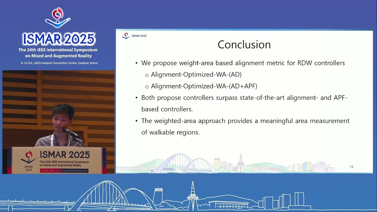 ISMAR 2025 Paper Session PS47 Locomotion, redirection, & object manipulation
