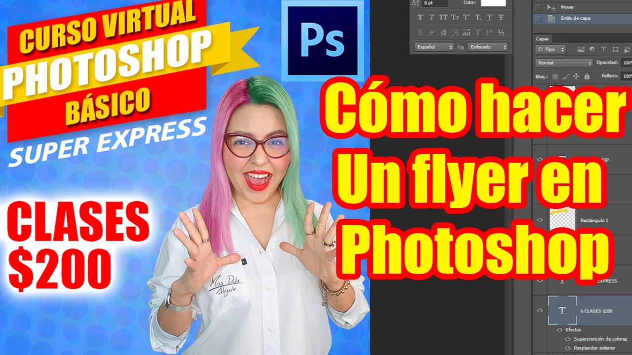 CÓMO HACER UN FLYER EN PHOTOSHOP