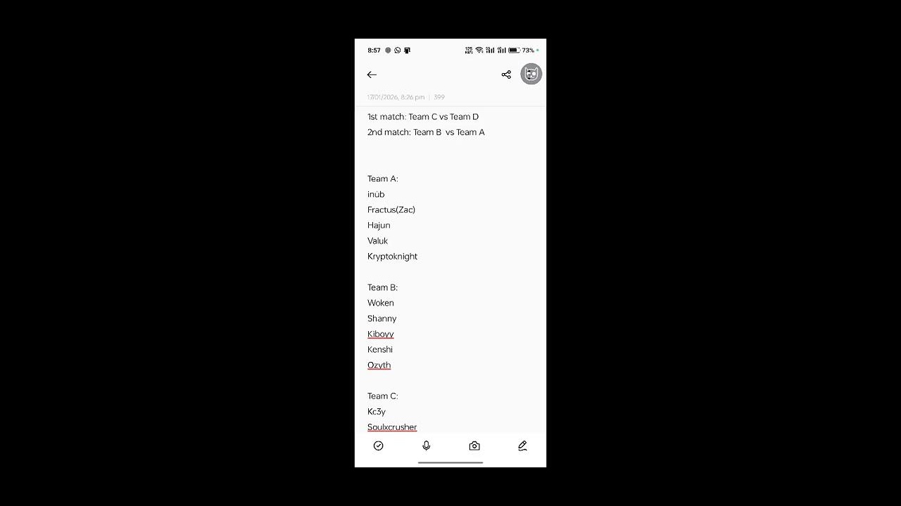 Hybrid Havoc random teams reveal and first round matchups