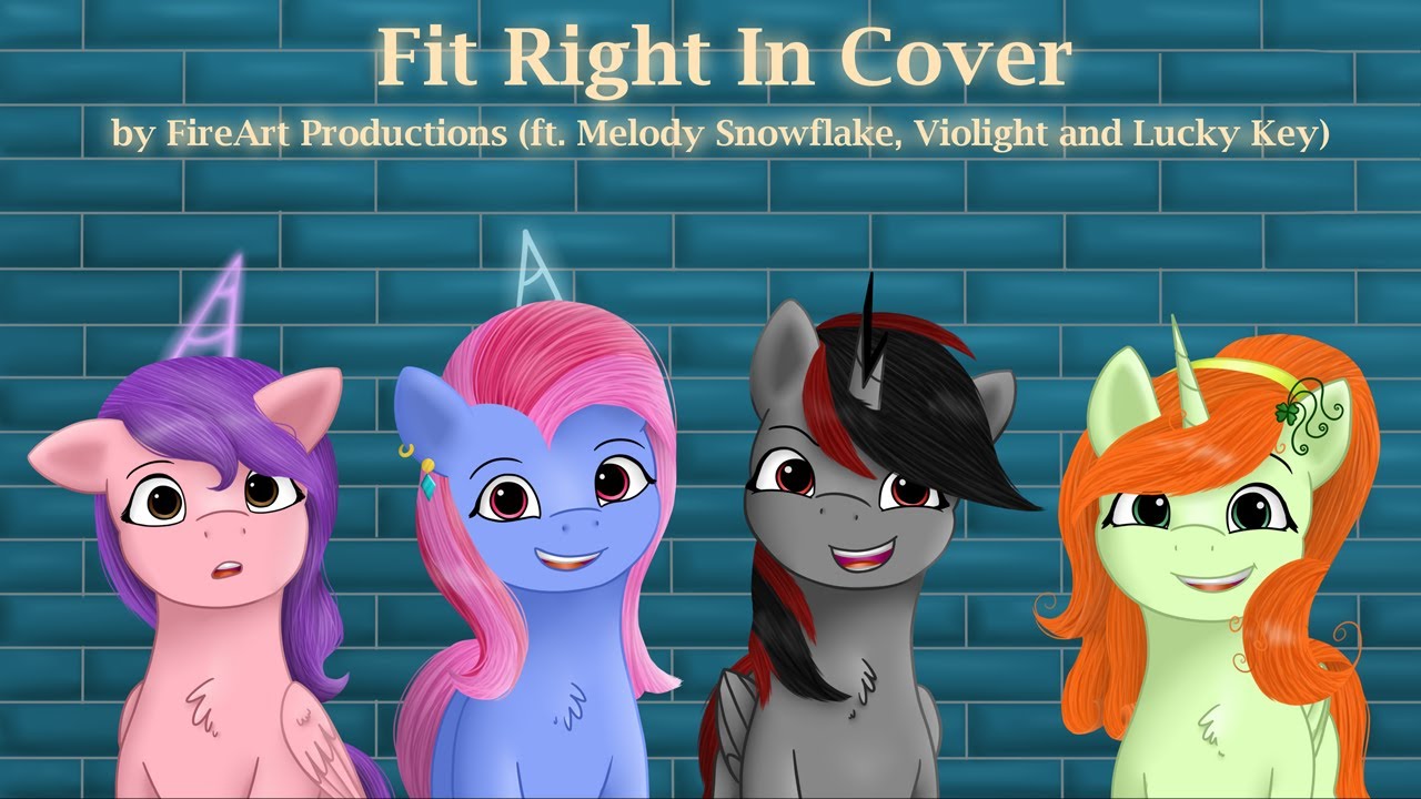Fit Right In - Collab Cover (ft. Melody Snowflake, Violight and Lucky Key)