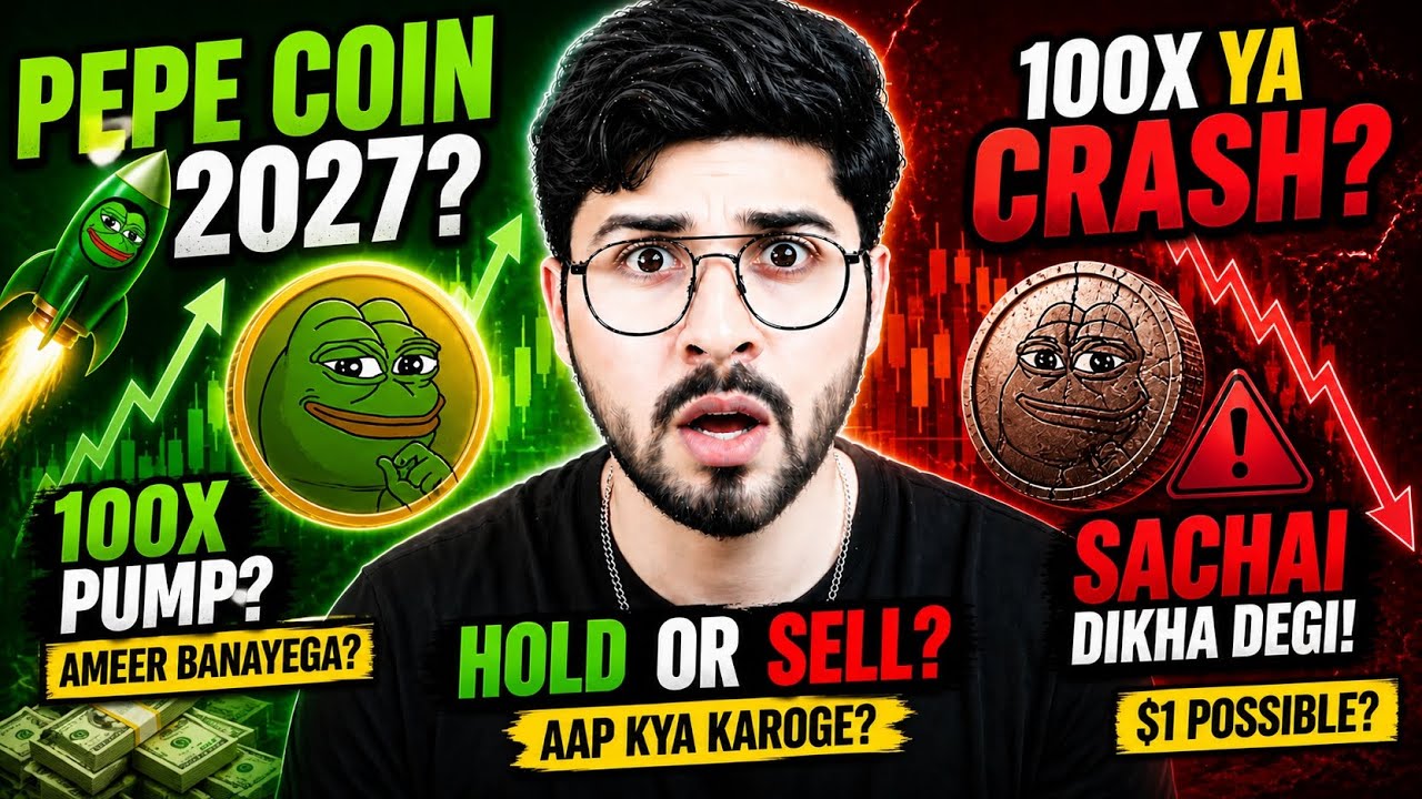 Pepe CoinPrice Prediction 2027 😱 | 1000X Possible? Millionaire Ban Sakte Ho! 🚀