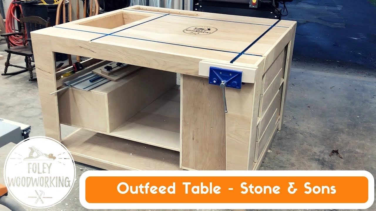 Outfeed Table - Stone & Sons Design
