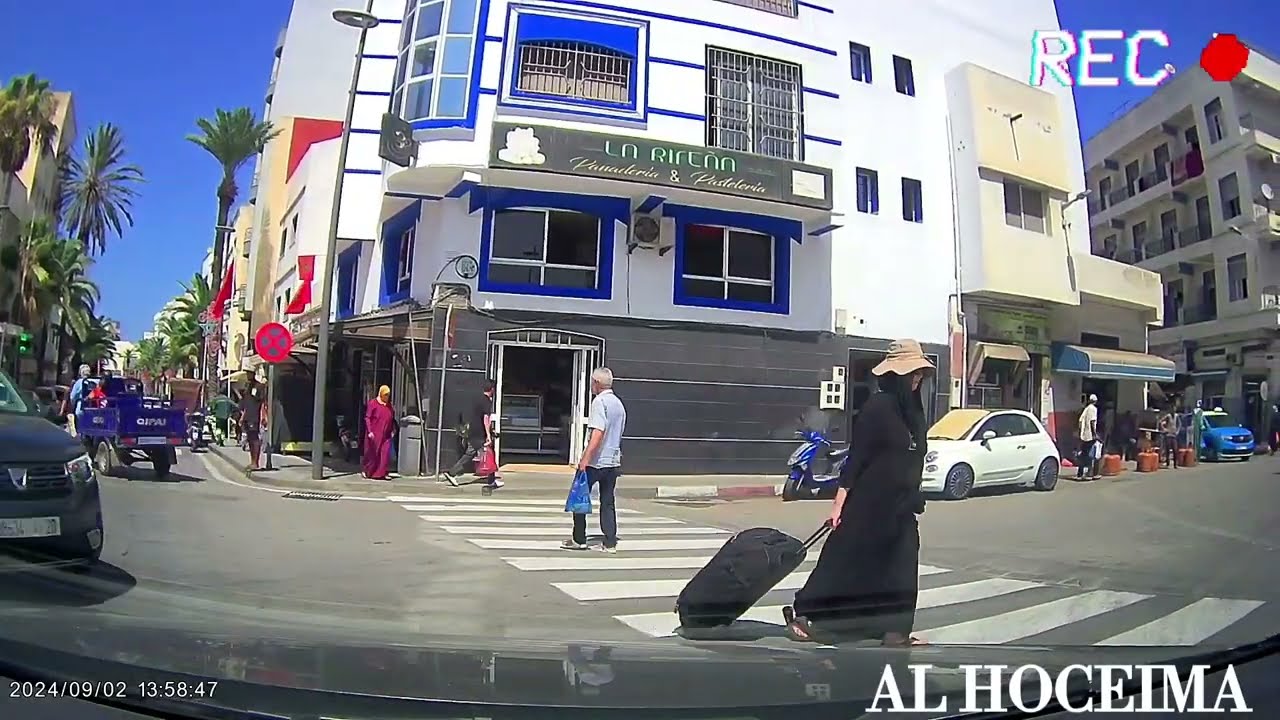 #ALHOCEIMA CITY RIF SUMMER TIME  DASHCAM