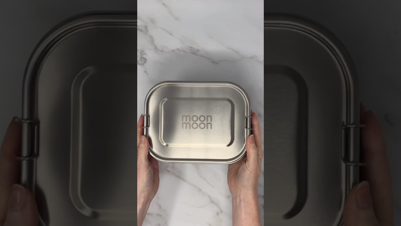 Unboxing our brand new 1.4L stainless steel bento lunch box! 🍱✨