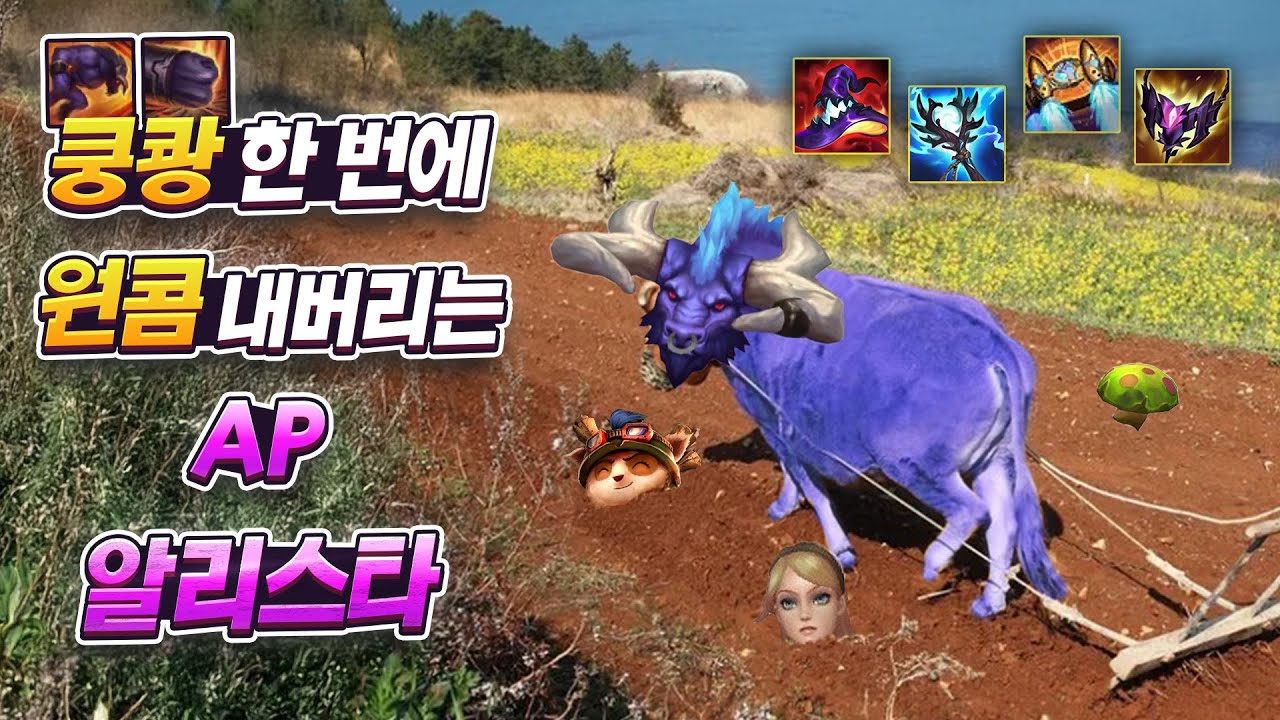 티모 하드 카운터 AP 탑 알리스타 [전체 딜량 1등]