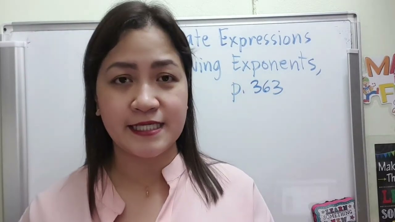 Evaluate Expressions Involving Exponents