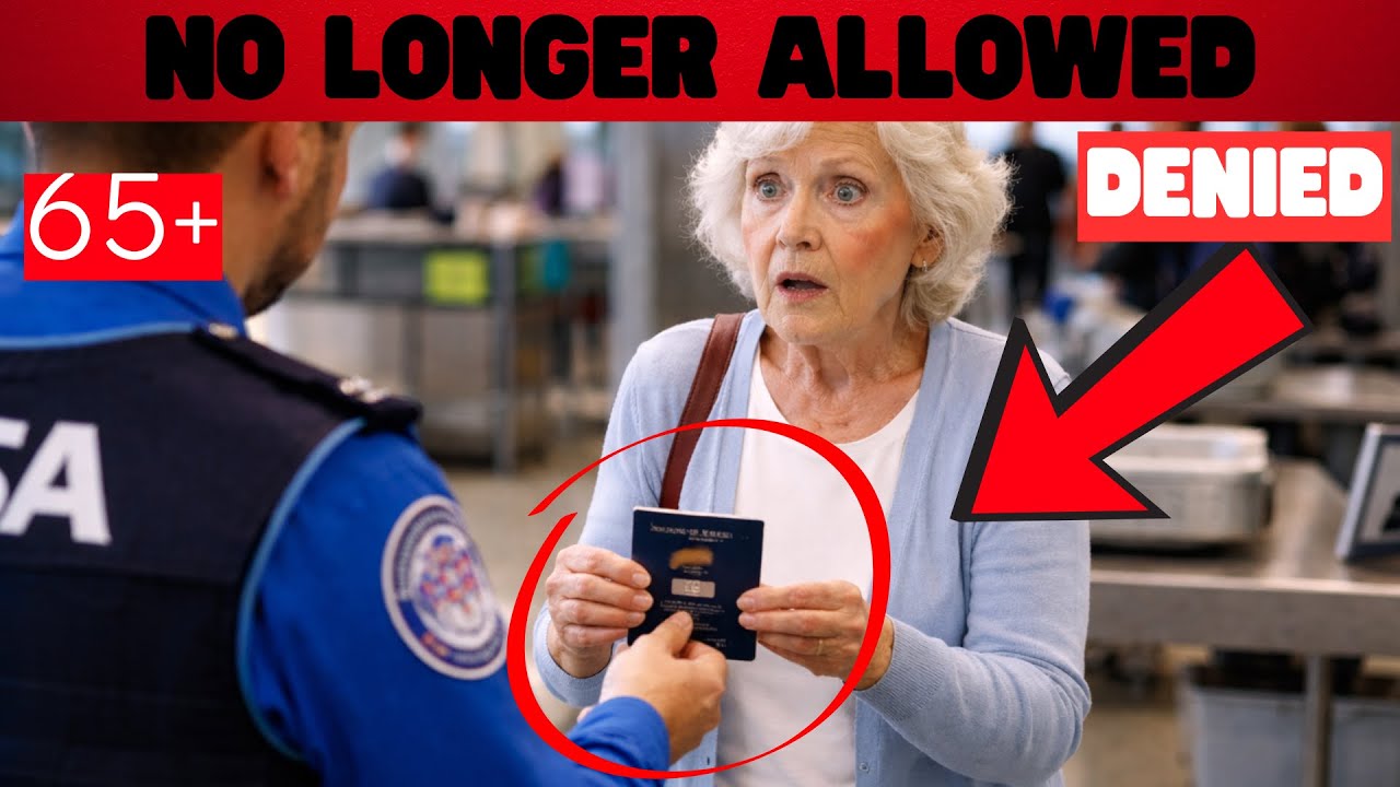 Flying After 70? New Airport Rules For Seniors Starting Jan 2026 (Don't Get DENIED)
